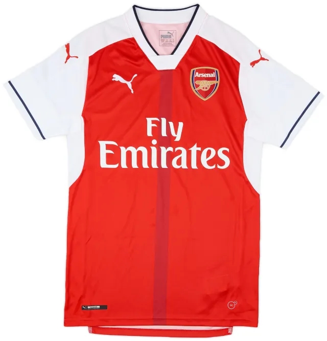 Puma 2016-17 Arsenal Home Shirt Ramsey #8 - 8/10 - (XS)