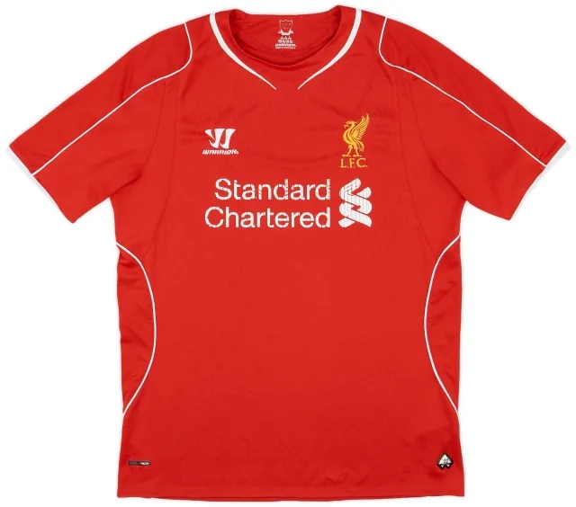 2014-15 Liverpool Home Shirt Gerrard #8 - 5/10 - (L)