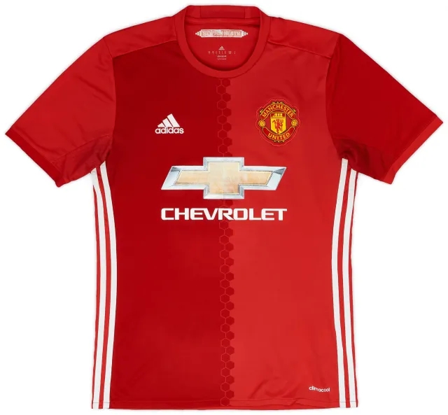 adidas 2016-17 Manchester United Home Shirt Rashford #19 - 5/10 - (S)