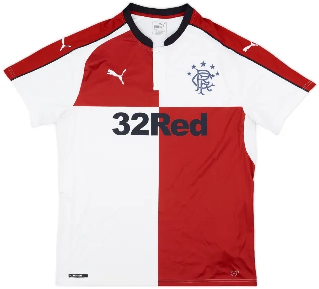 Umbro 2016-17 Rangers Away Shirt - 9/10 - (XL)