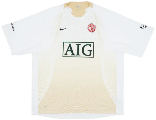 2007-08 Manchester United Nike Training Shirt - 7/10 - (XL)
