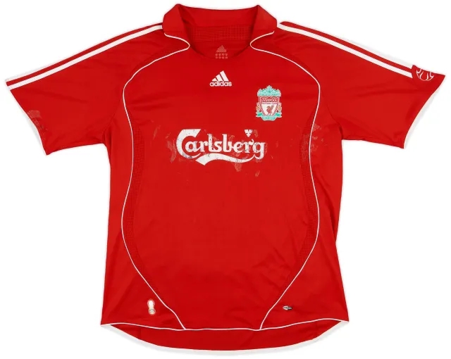 adidas 2006-08 Liverpool Home Shirt - 4/10 - (XL)