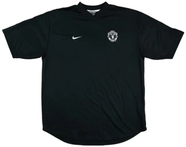 2002-03 Manchester United Nike Training Shirt - 9/10 - (L)