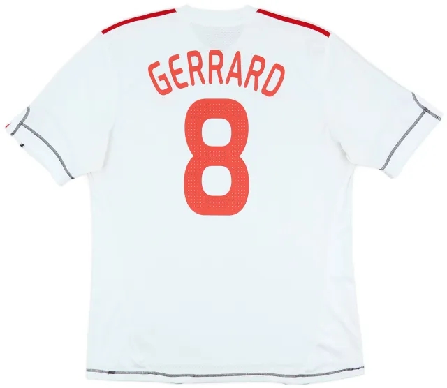 adidas 2009-10 Liverpool Third Shirt Gerrard #8 - 7/10 - (XL)