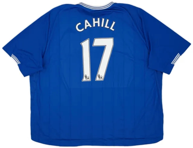 LeCoqSportif 2009-10 Everton Home Shirt Cahill #17 - 7/10 - (3XL)