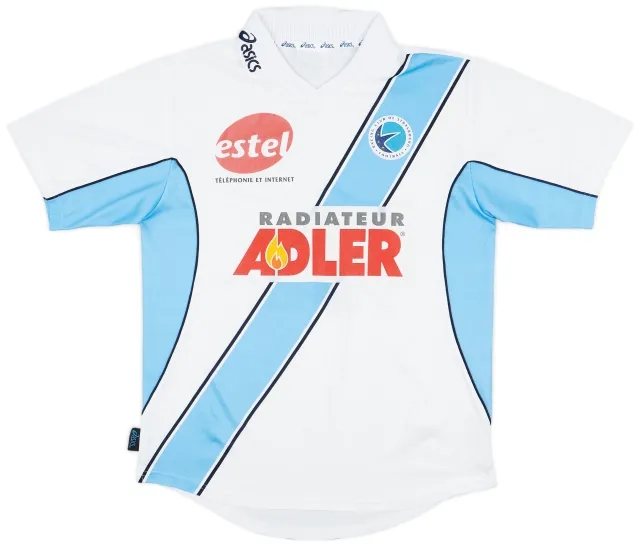Asics 2000-01 Strasbourg Home Shirt - 7/10 - (XL)