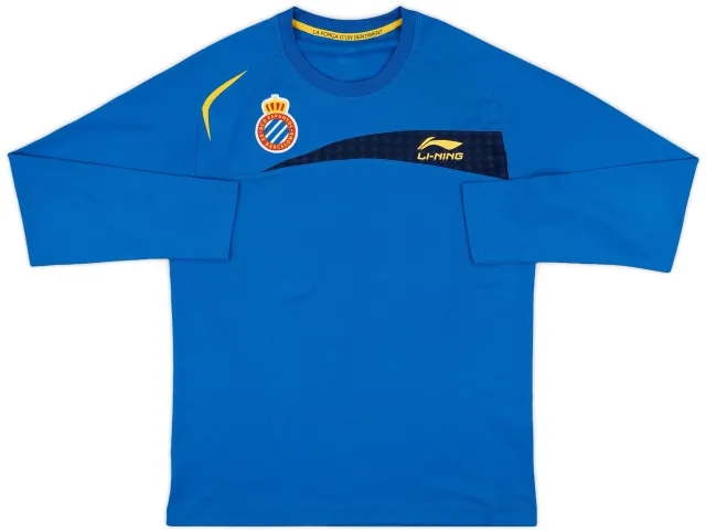 2011-12 Espanyol Li-Ning Training L/S Shirt - 8/10 - (L)