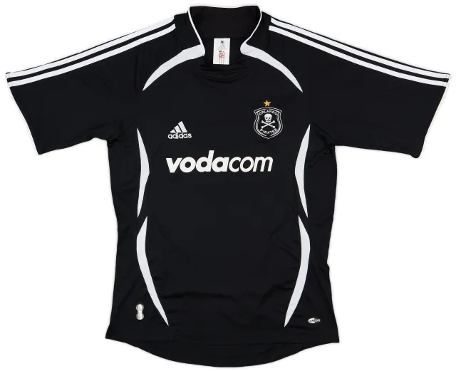 adidas 2006-07 Orlando Pirates Home Shirt - 8/10 - (M)