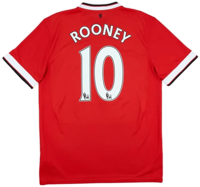 Nike 2014-15 Manchester United Home Shirt Rooney #10 - 5/10 - (M)