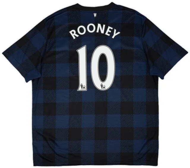 Nike 2013-14 Manchester United Away Shirt Rooney #10 - 6/10 - (XXL)