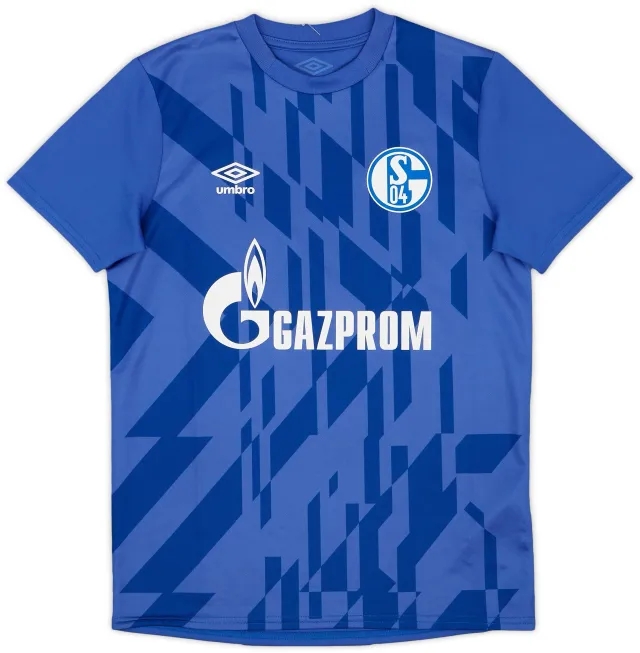 2019-20 Schalke Umbro Training Shirt - 8/10 - (M.Boys)