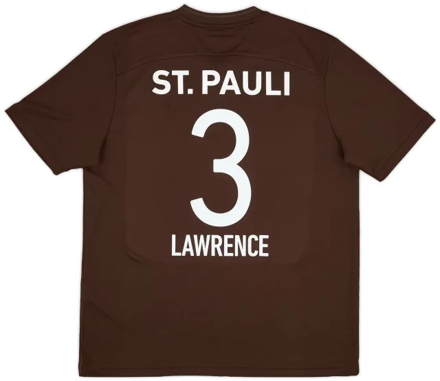 2021-22 St Pauli Home Shirt Lawrence #3 - 7/10 - (XL)