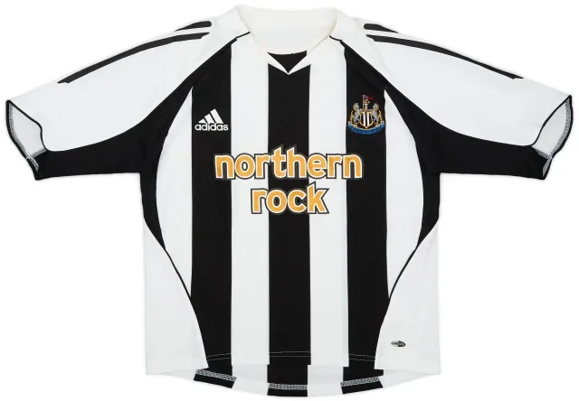 adidas 2005-07 Newcastle Home Shirt - 7/10 - (XL.Boys)