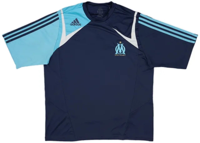 2007-08 Olympique Marseille adidas Training Shirt - 8/10 - (L/XL)