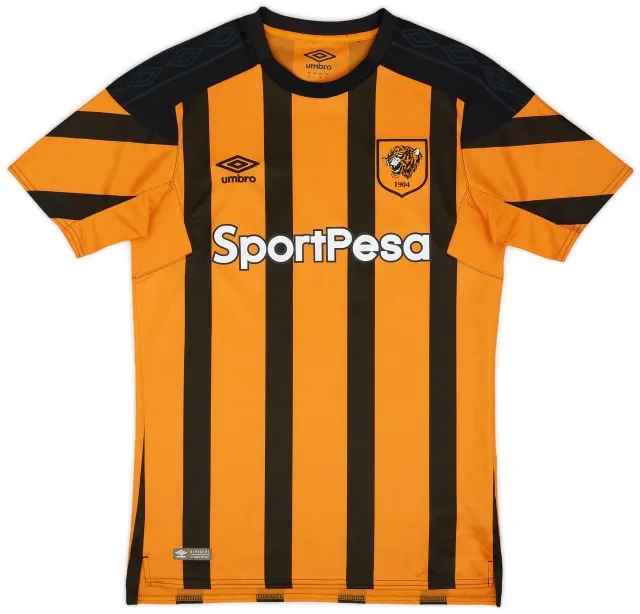 Umbro 2017-18 Hull City Home Shirt - 9/10 - (S)