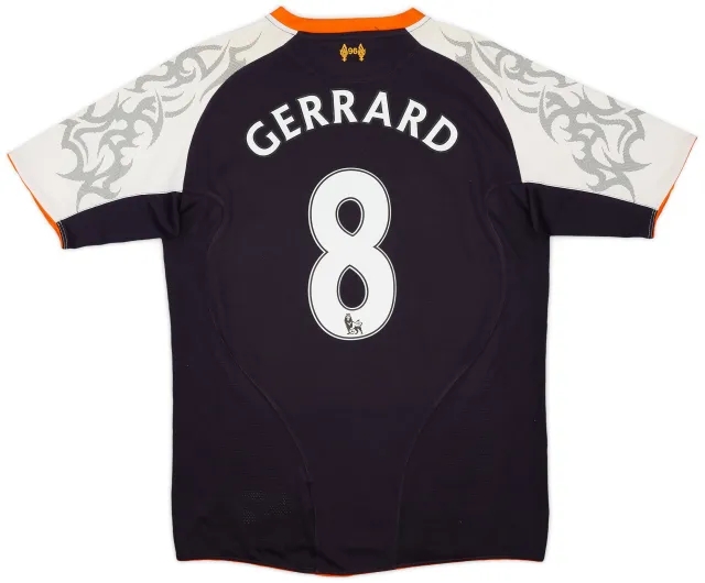 2012-13 Liverpool Third Shirt Gerrard #8 - 8/10 - (M)