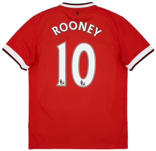 Nike 2014-15 Manchester United Home Shirt Rooney #10 - 6/10 - (M)