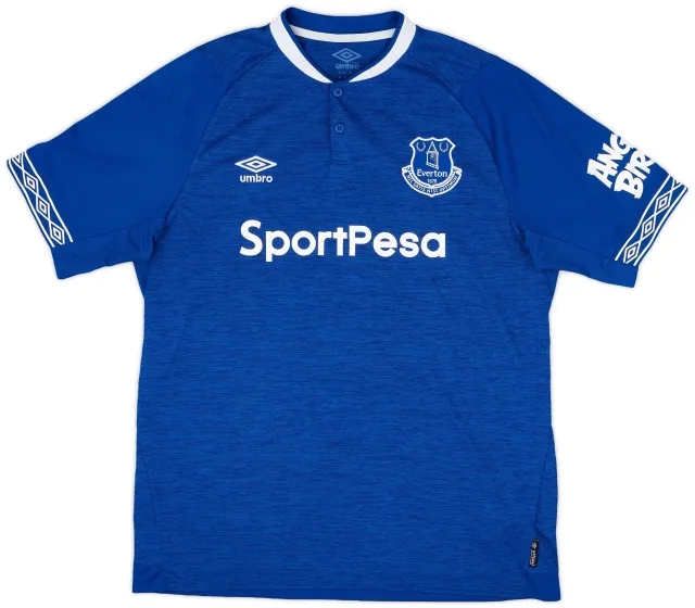 Umbro 2018-19 Everton Home Shirt - 8/10 - (XL)