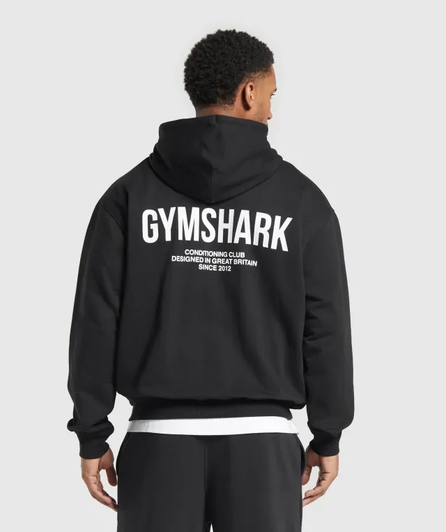 Gymshark Conditioning Club Hoodie - Black