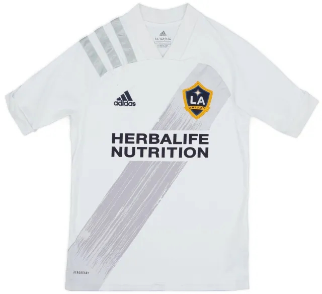 adidas 2020 LA Galaxy Home Shirt - 5/10 - (L.Boys)