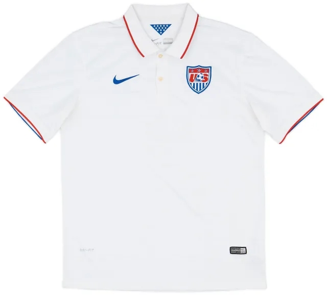 Nike 2014-15 USA Home Shirt - 8/10 - (L)