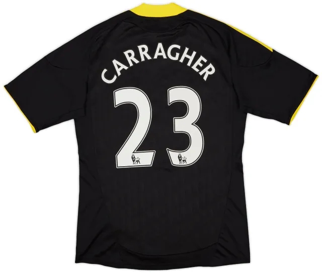 adidas 2010-11 Liverpool Third Shirt Carragher #23 - 7/10 - (S)