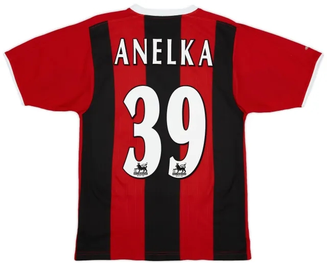 Reebok 2003-04 Manchester City Away Shirt Anelka #39 - 8/10 - (S)