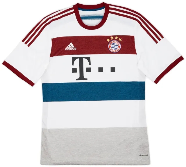adidas 2014-15 Bayern Munich Away Shirt - 9/10 - (L)