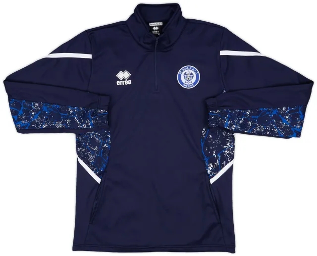 2018-19 Rochdale Errea 1/4 Zip Drill Top - 8/10 - (M)