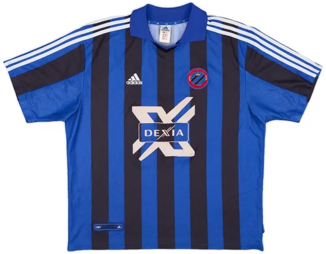 adidas 2000-02 Club Brugge Home Shirt - 7/10 - (XXL)