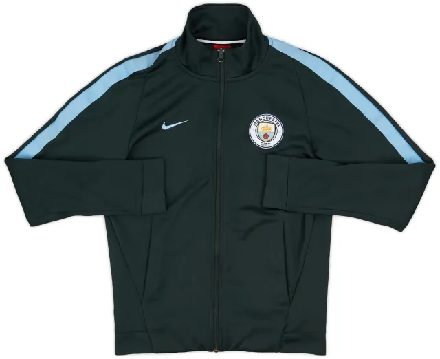 2017-18 Manchester City Nike Track Jacket - 7/10 - (S)