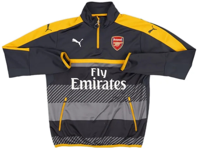 2016-17 Arsenal Puma 1/4 Zip Dril Top - 5/10 - (L)