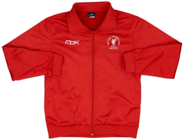 2005 Liverpool Reebok 'The Final Istanbul' Track Jacket - 8/10 - (S)