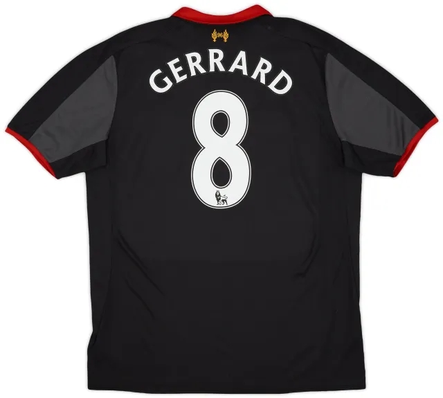 2014-15 Liverpool Third Shirt Gerrard #8 - 5/10 - (L)