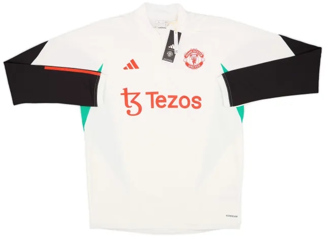 2023-24 Manchester United adidas 1/4 Zip Training Top (L)