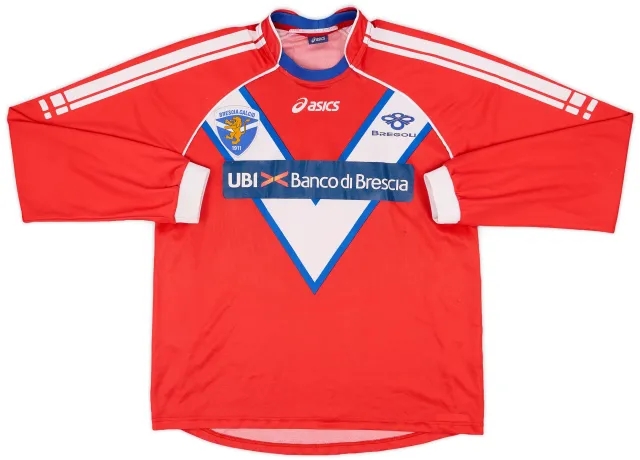Asics 2007-08 Brescia Fourth L/S Shirt #8 - 5/10 - (L)