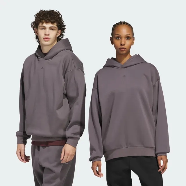 Adidas Basketball Unisex Fleece Hoodie In Multicolour