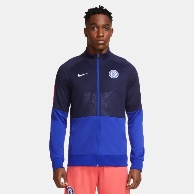 Nike Chelsea UCL I96 Anthem Jacket - Blue 2020-2021