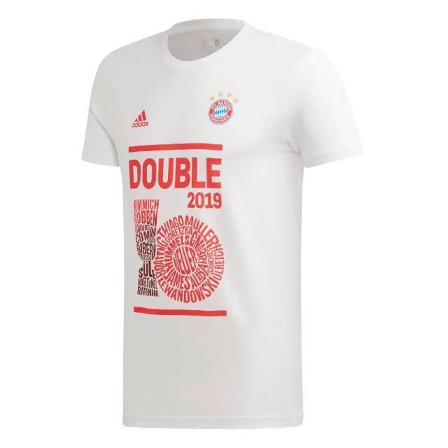 adidas 2019 Bayern Munich Double Winners T-Shirt