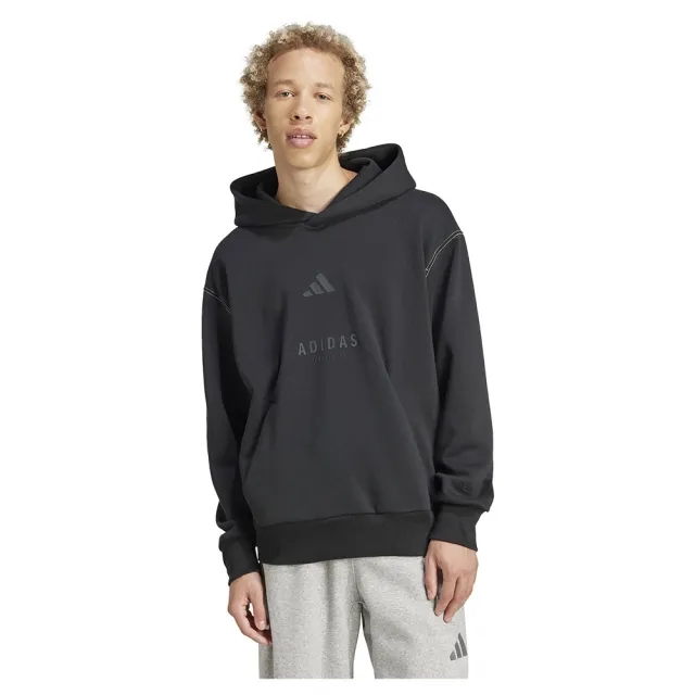 adidas Originals Sweatshirt Adidas All Szn Graphic Hoodie Black/ Black/ Black Xxl