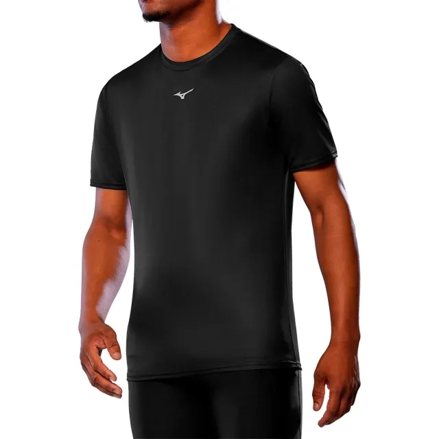 Mizuno Core Graphic Tee Running Shirt Men - Black