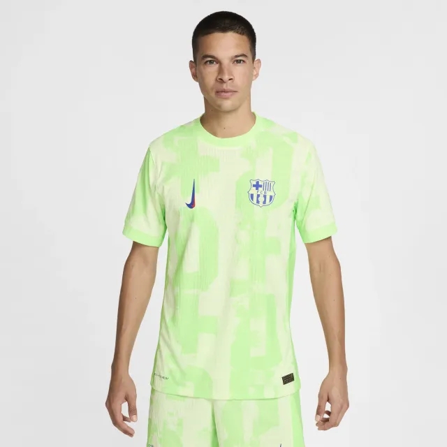 F.C. Barcelona 2024/25 Match Third Men's Nike Dri-FIT ADV Football Authentic Shirt - Yellow - Polyester