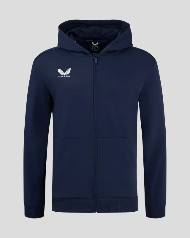 Castore Mens Full Zip Brushback Hoodie - Surf The Web