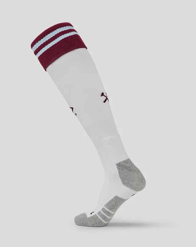 Castore West Ham Home Socks Adult - White