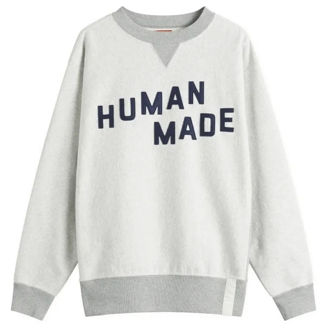 Human Made Men's College SweatShirt White