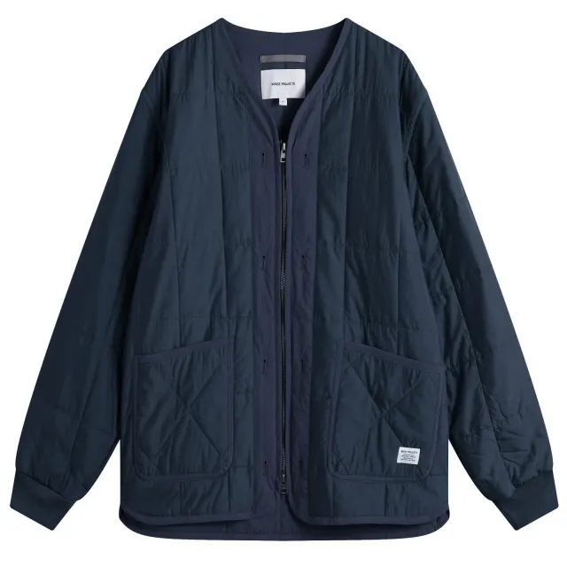 Norse Projects Men's Military Liner Jacket Dark Navy