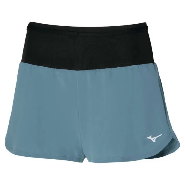 Mizuno Multi Pocket Short Running Shorts Women - Petrol