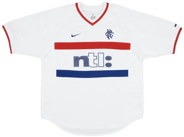Nike 2000-01 Rangers Away Shirt - 8/10 - (L)