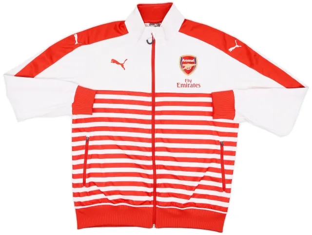 2014-15 Arsenal Puma Track Jacket - 6/10 - (L)