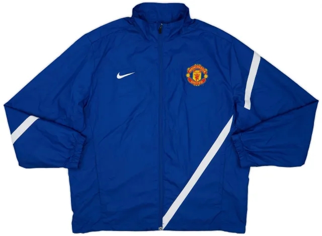 2011-12 Manchester United Nike Track Jacket - 9/10 - (XL)
